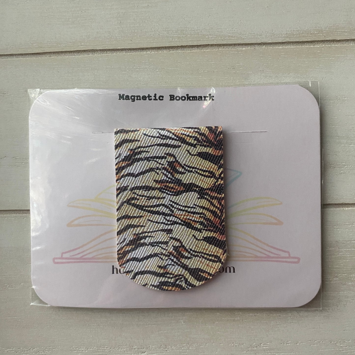 Tiger Stripes Magnetic Bookmark