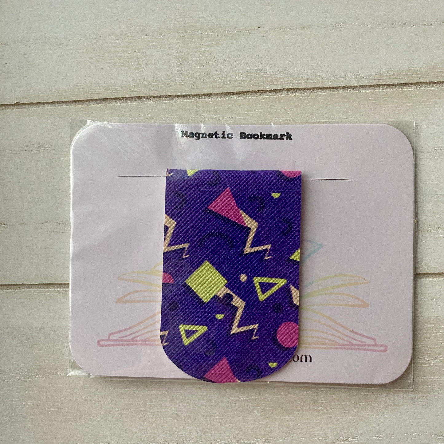 Retro 90s Magnetic Bookmark